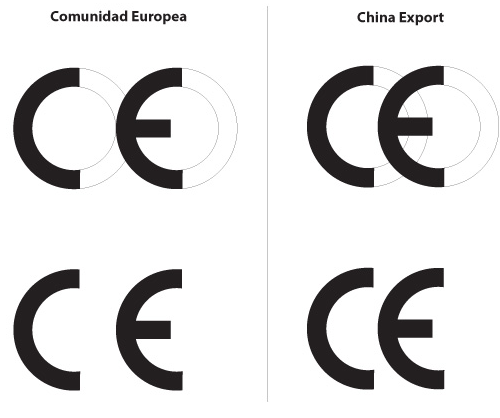 The difference between the CE and China Export markings is so subtle on paper that consumers can often confuse them without even realising. Despite th